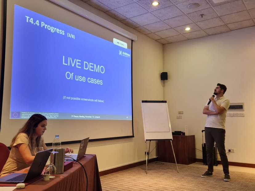  AI4Gov Use Case initial demonstrations